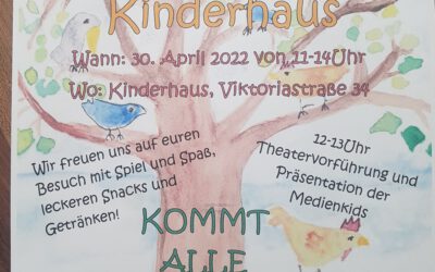 Aktuelles aus dem Kinderhaus: Frühlingsfest am 30. April 2022